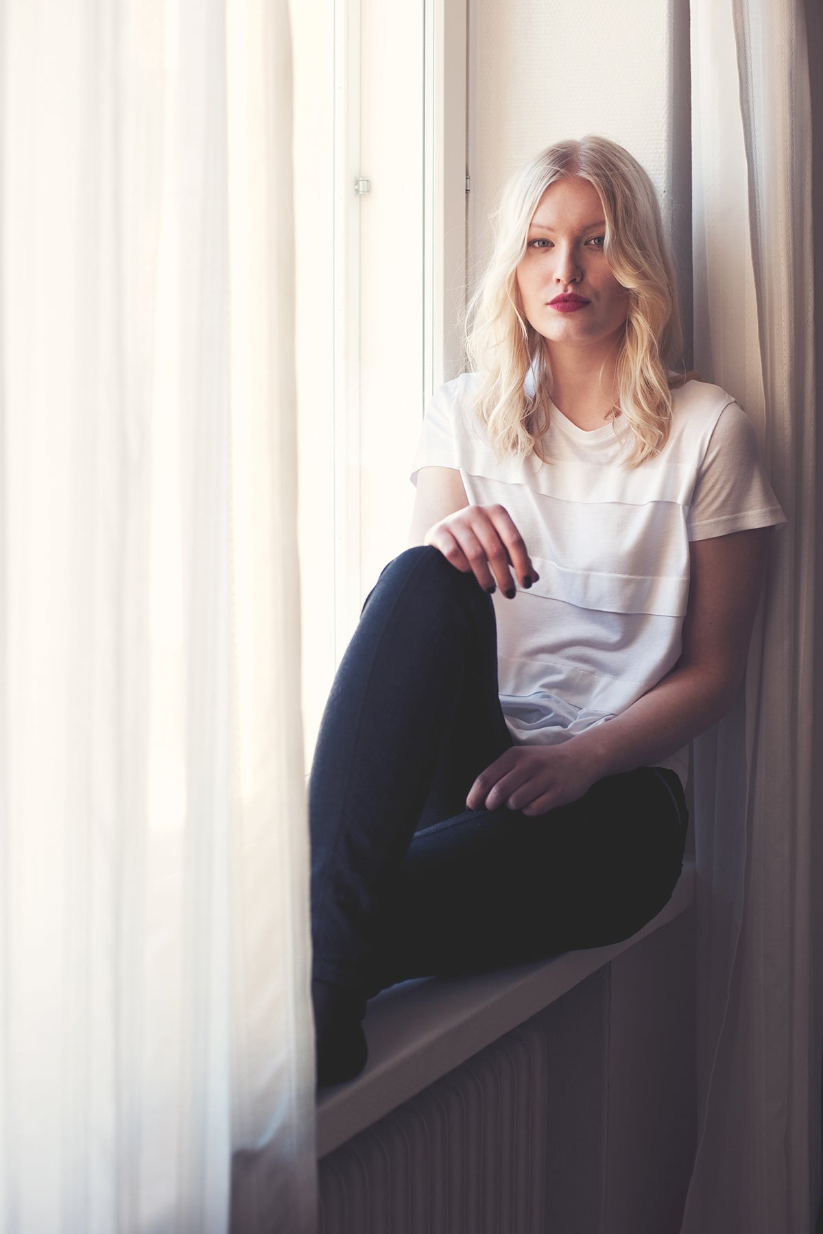 Named Clothing - LAURIE Pleated Tee Sewing Pattern