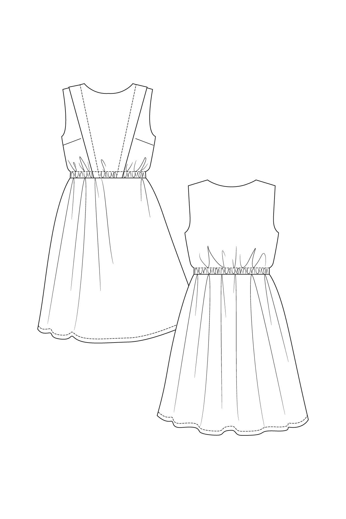 Named Clothing - LEINI Dress Sewing Pattern