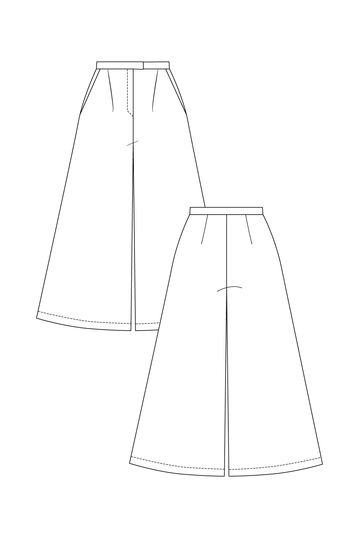 Named Clothing - MIMOSA Culottes Sewing Pattern