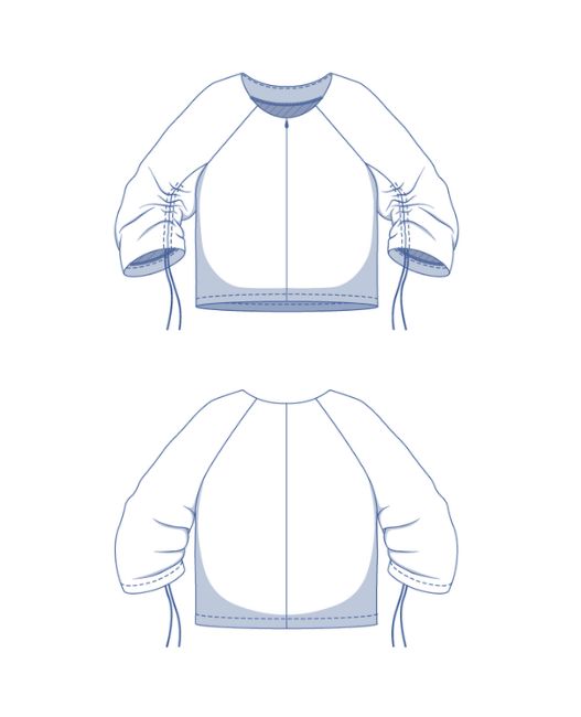 Fibre Mood - GITIKA Sweater Sewing Pattern