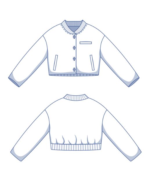 Fibre Mood - JUDITH Jacket Sewing Pattern