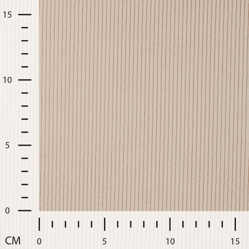 Washed Corduroy with Stretch in Creamy White