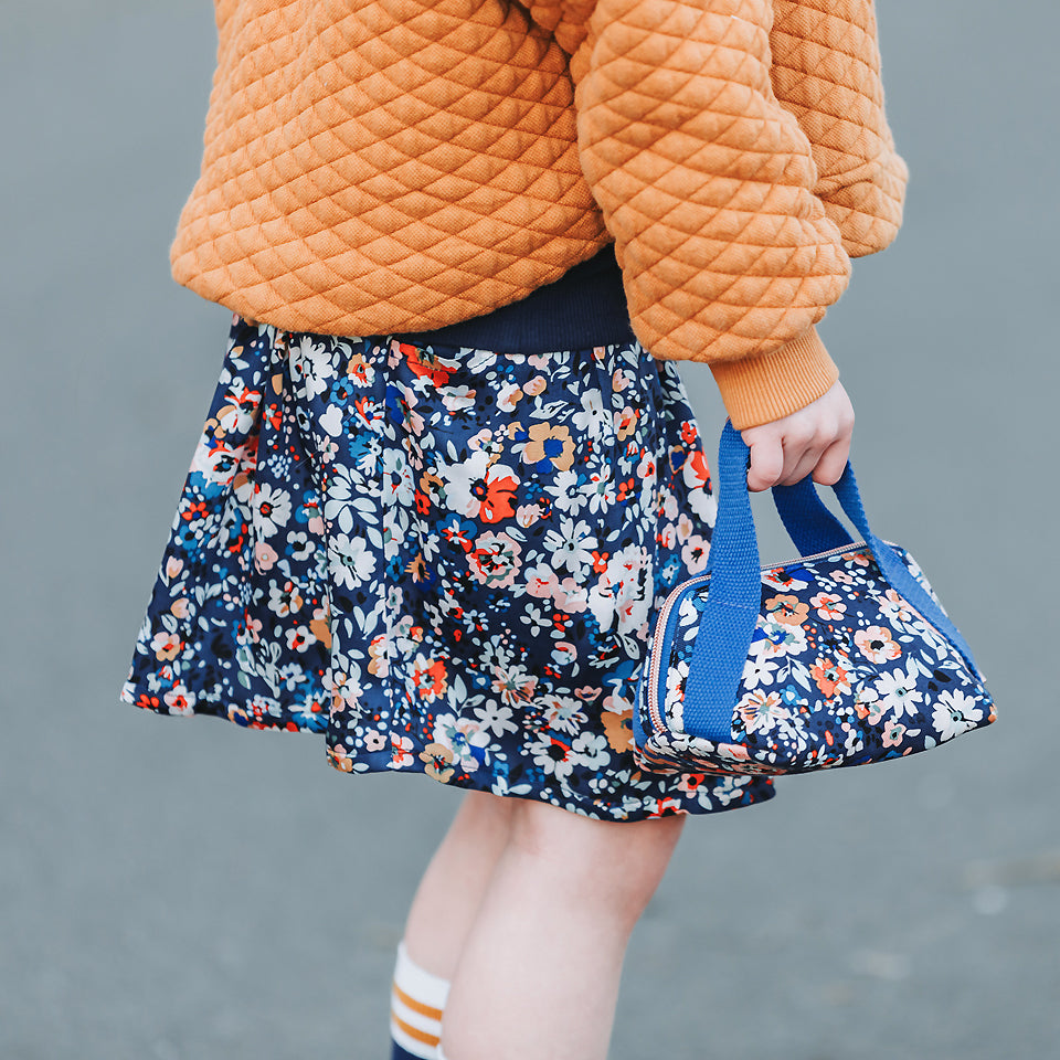 See You At Six - Buckthorn Brown Quilted Piqué Knit Extra Wide