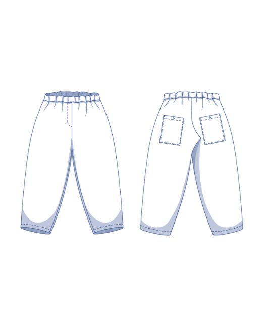 Fibre Mood - RAVEN Trousers Sewing Pattern