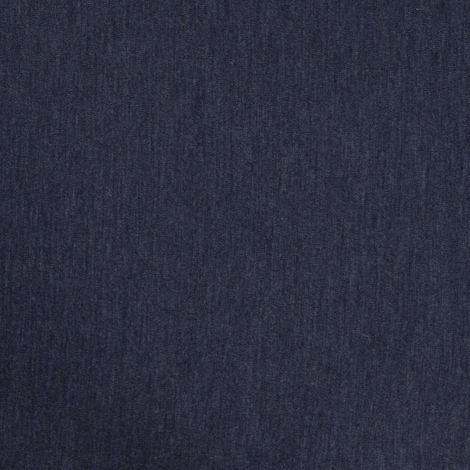 Pure Merino Wool Sweater Knit in Navy Melange