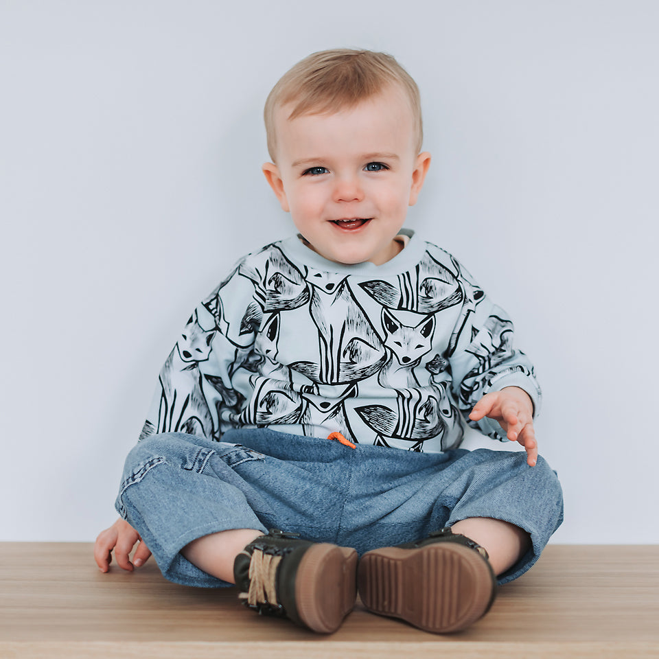 See You At Six - Renard Nouveau Baby Blue French Terry