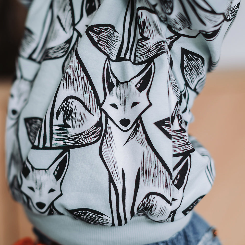 See You At Six - Renard Nouveau Baby Blue French Terry