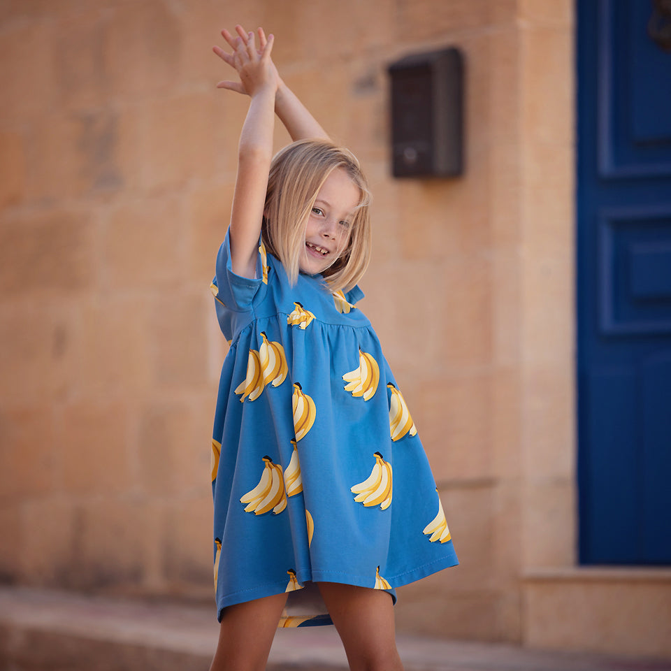 See You At Six - Bananas Sea of Belize Blue French Terry