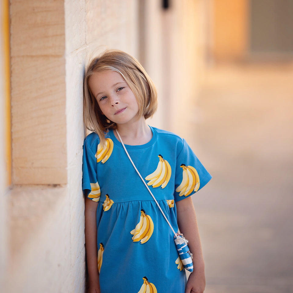 See You At Six - Bananas Sea of Belize Blue French Terry