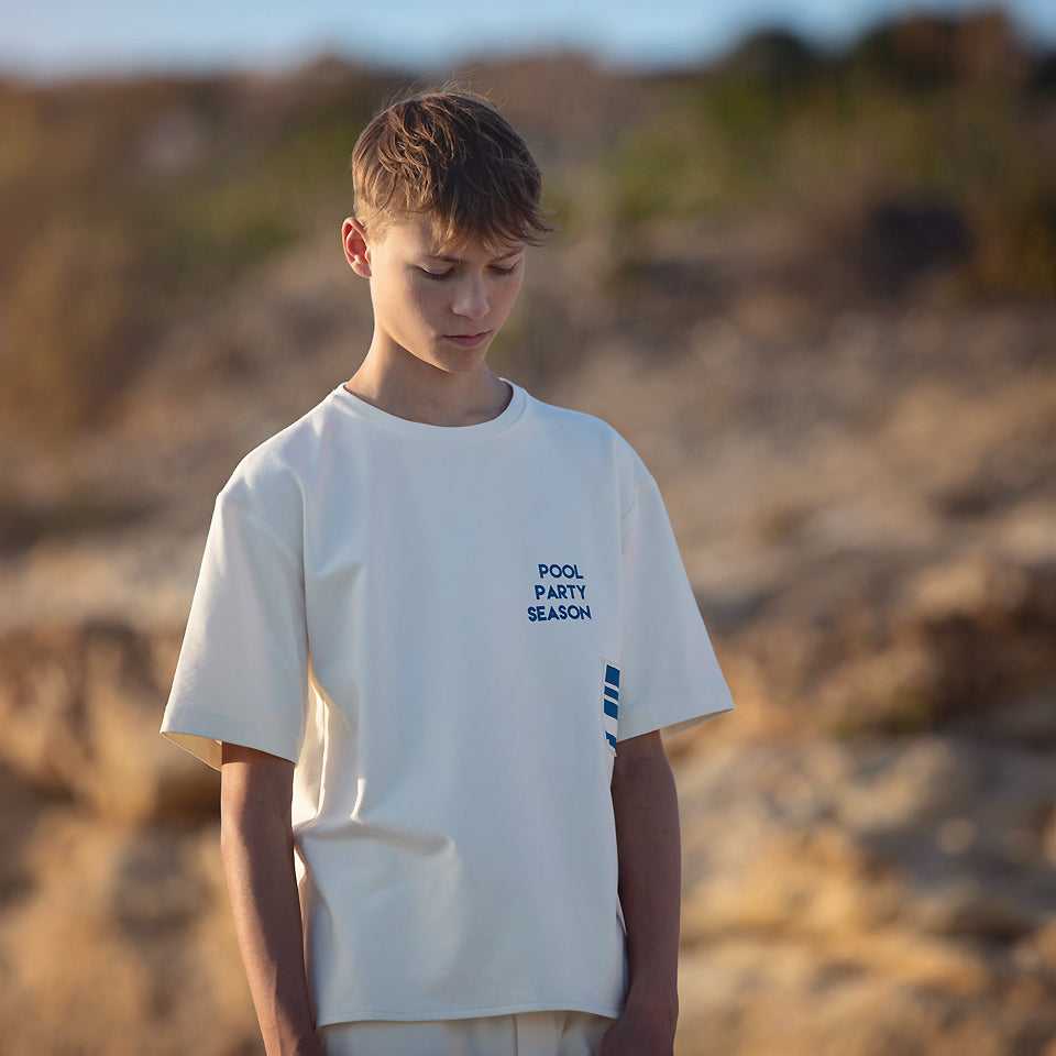 See You At Six - Off-White Plain French Terry