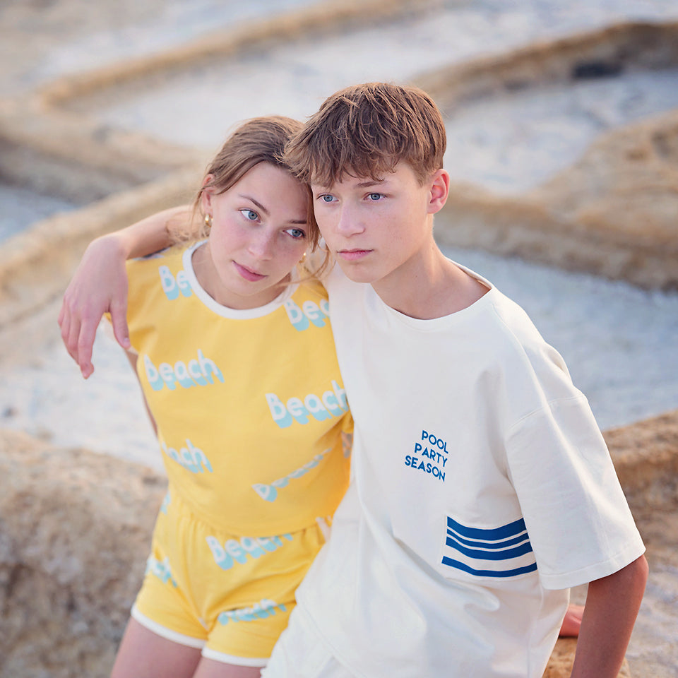 See You At Six - Off-White Plain French Terry