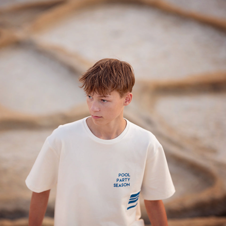 See You At Six - Off-White Plain French Terry