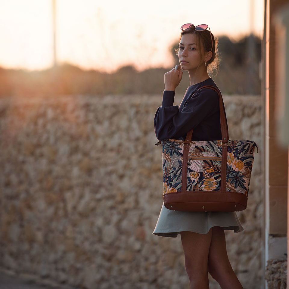 See You At Six - Ground Pineapple Cotton Canvas Gabardine Twill