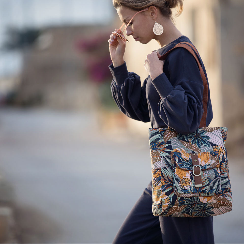 See You At Six - Ground Pineapple Cotton Canvas Gabardine Twill