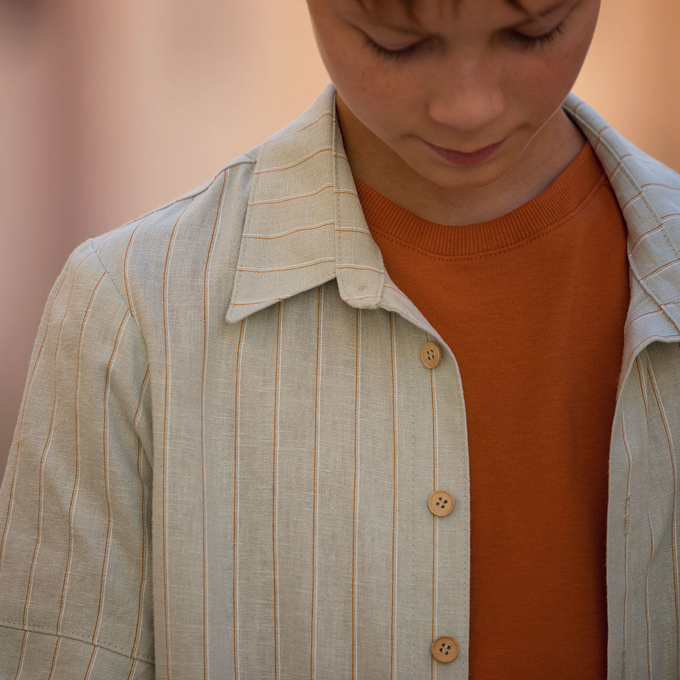See You At Six - Autumnal Brown Ribbing