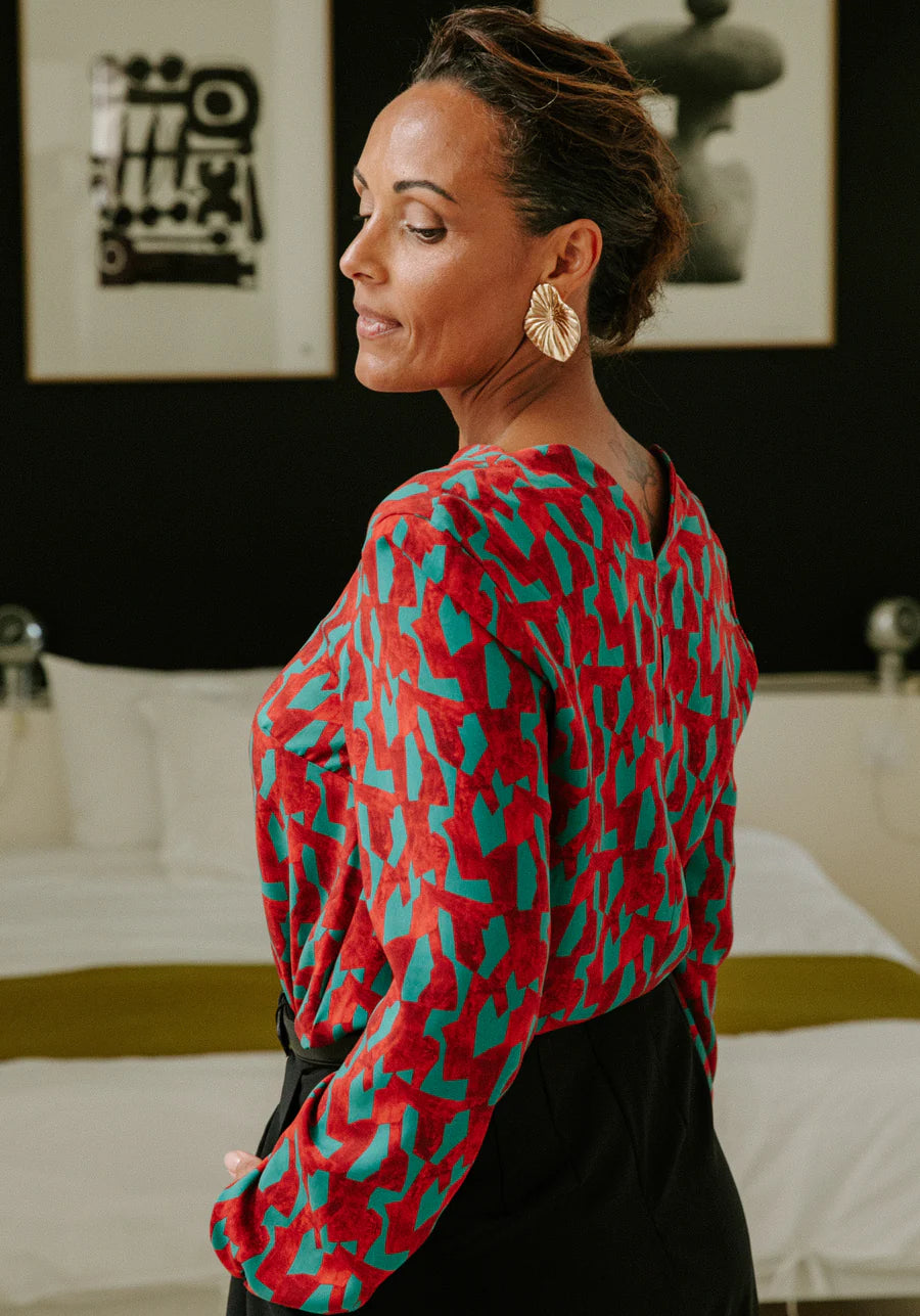 Maison Fauve - VOLATA blouse Paper Sewing Pattern