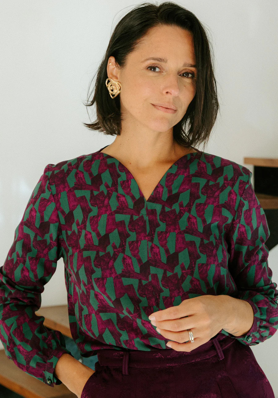 Maison Fauve - VOLATA blouse Paper Sewing Pattern