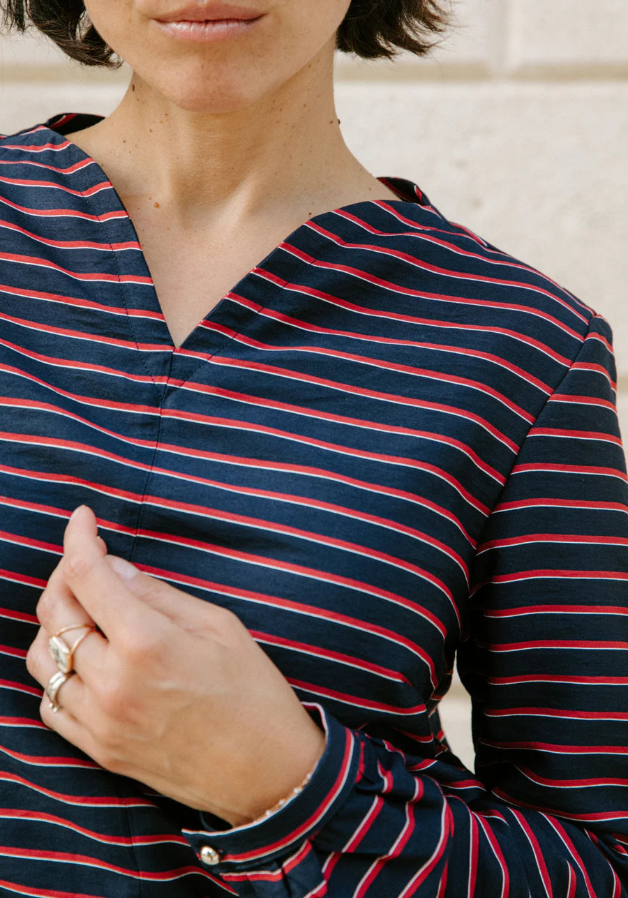 Maison Fauve - VOLATA blouse Paper Sewing Pattern
