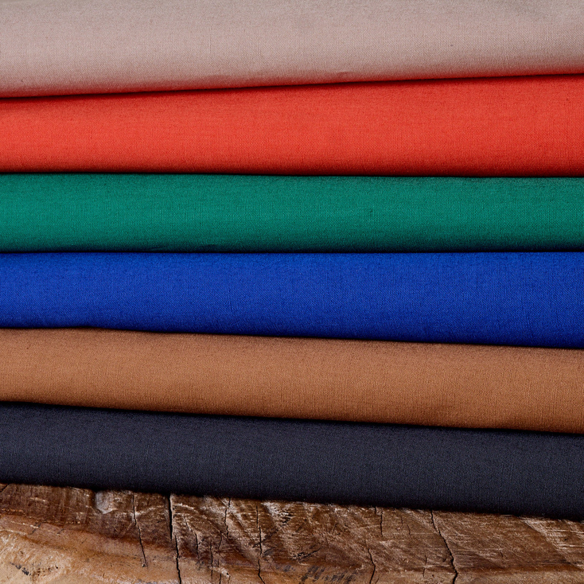REMNANT 1.8 Metres - Atelier Brunette - Sandy Sand Cotton Poplin Fabric