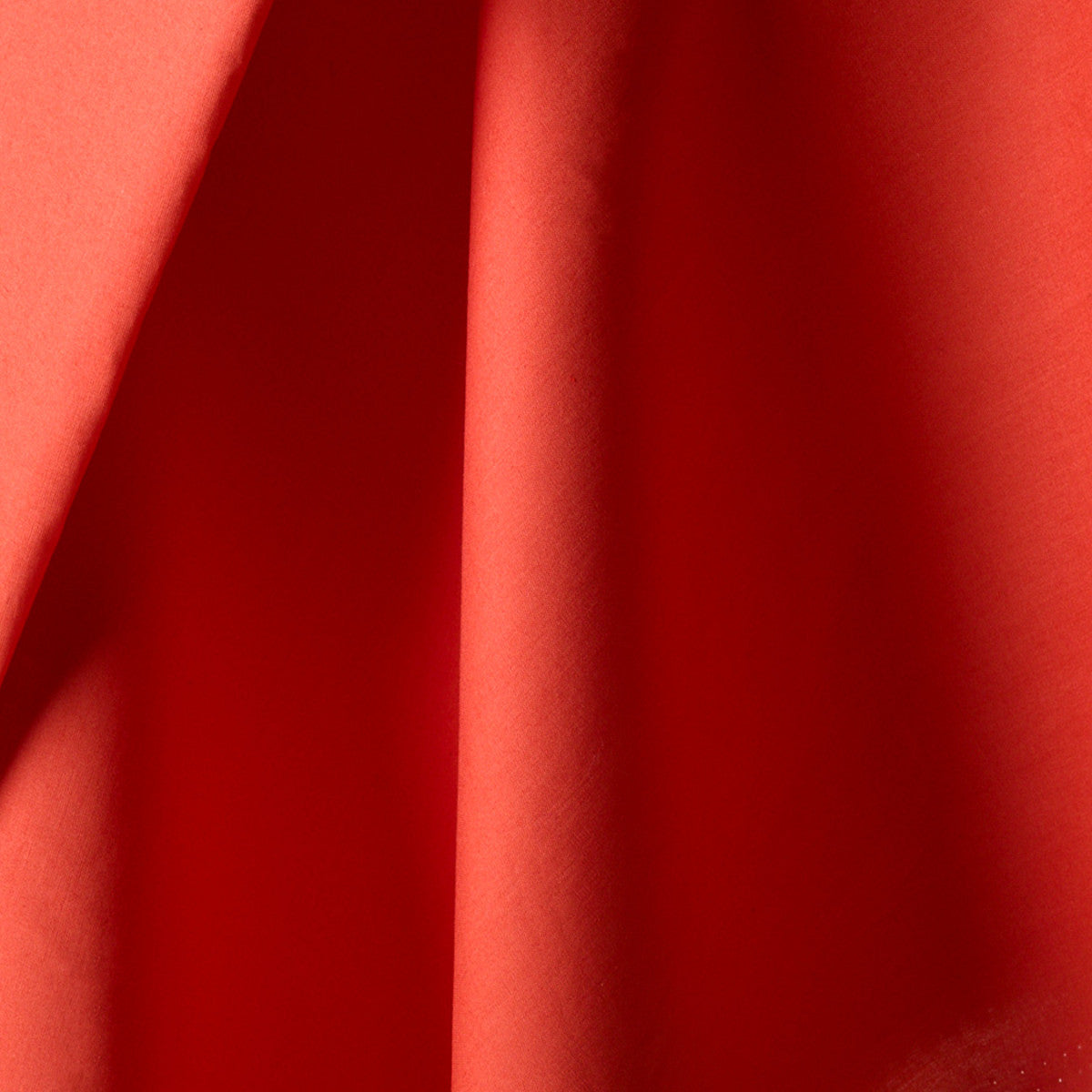 Atelier Brunette - Poppy Tangerine Cotton Poplin Fabric