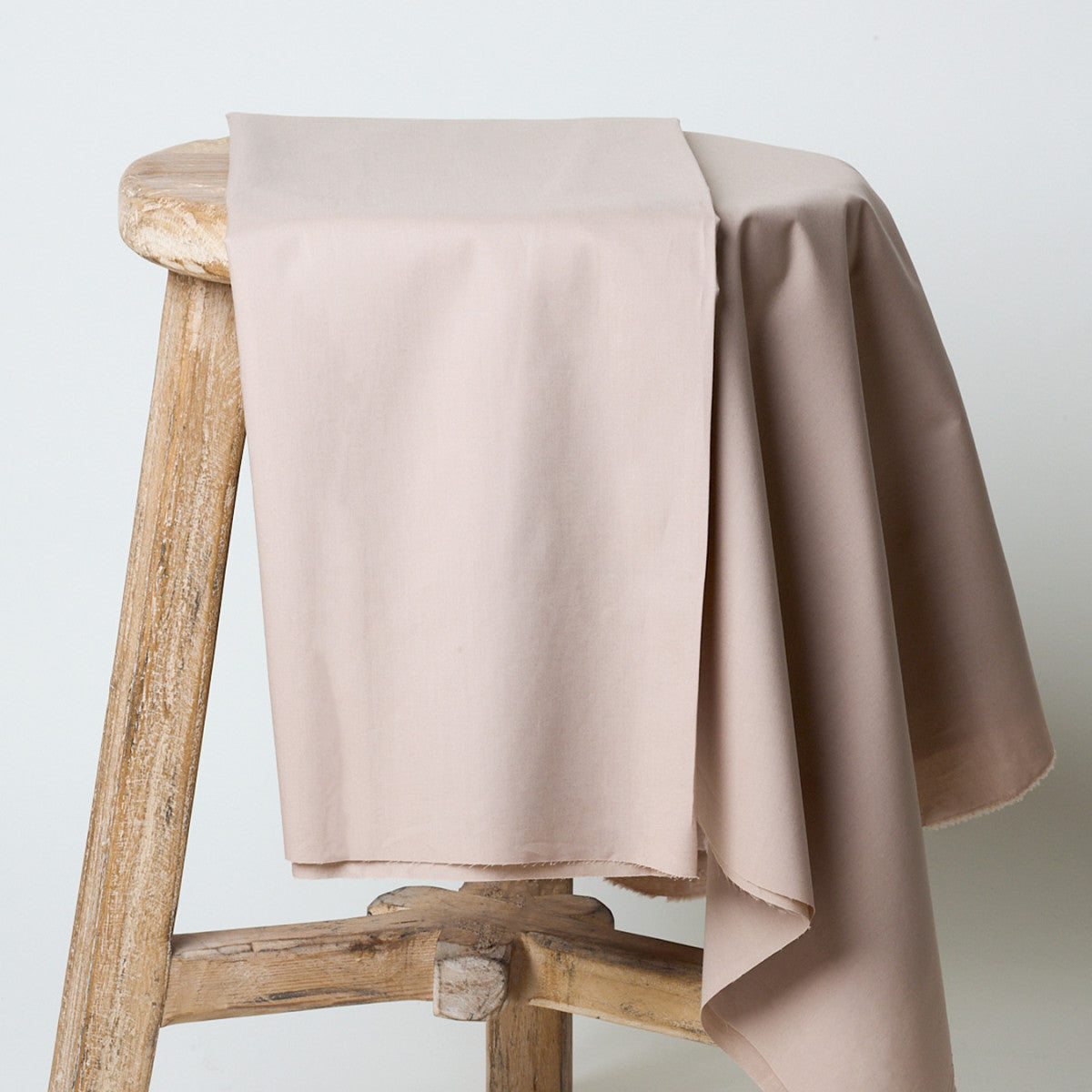 REMNANT 1.8 Metres - Atelier Brunette - Sandy Sand Cotton Poplin Fabric