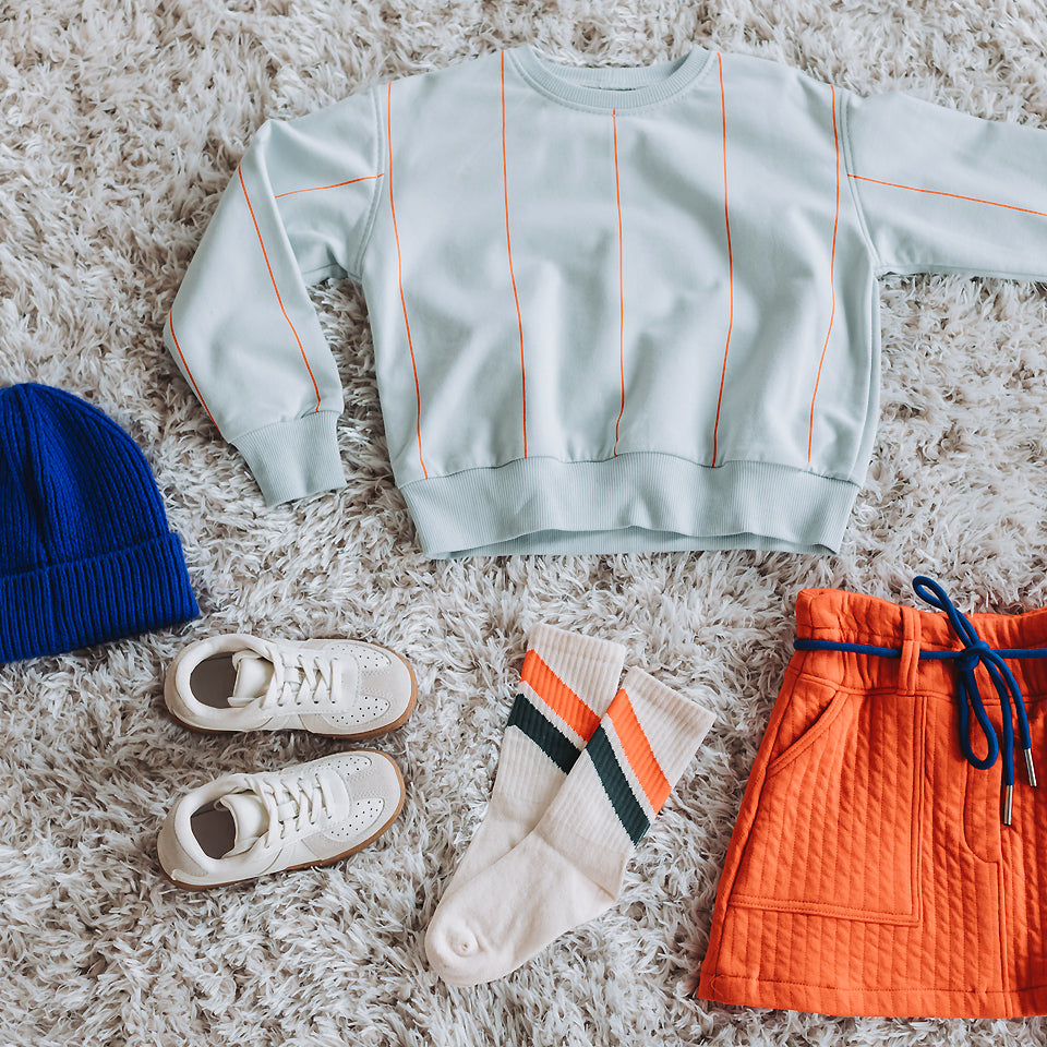 See You At Six - Verticals N Baby Blue French Terry