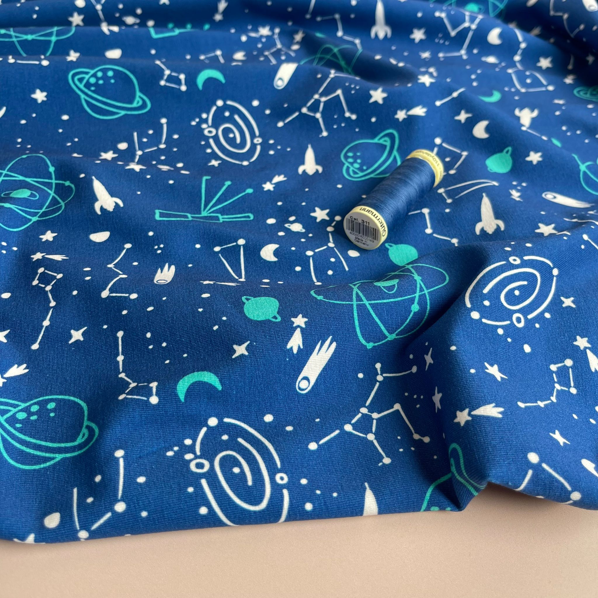 Danish Design - Galaxy Cotton Jersey Fabric