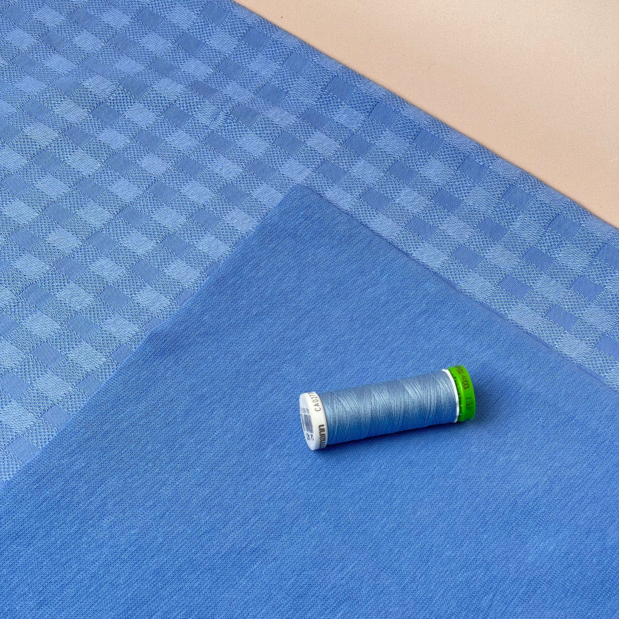 Sky Haze Organic Tubular Cuff Ribbing