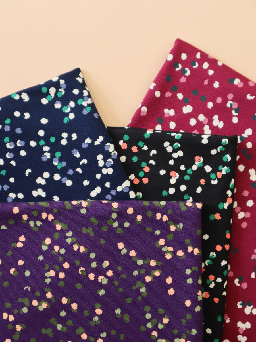 Mind The MAKER - Valo Indigo Night ECOVERO™ Saja Viscose Jersey