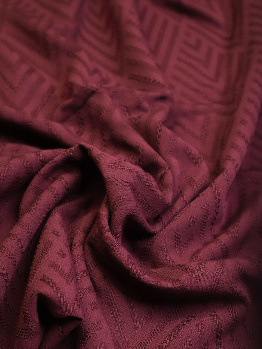 Meet MILK - ALTA Jacquard ECOVERO™ Viscose + Cotton in Merlot