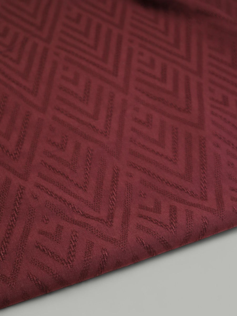 Meet MILK - ALTA Jacquard ECOVERO™ Viscose + Cotton in Merlot