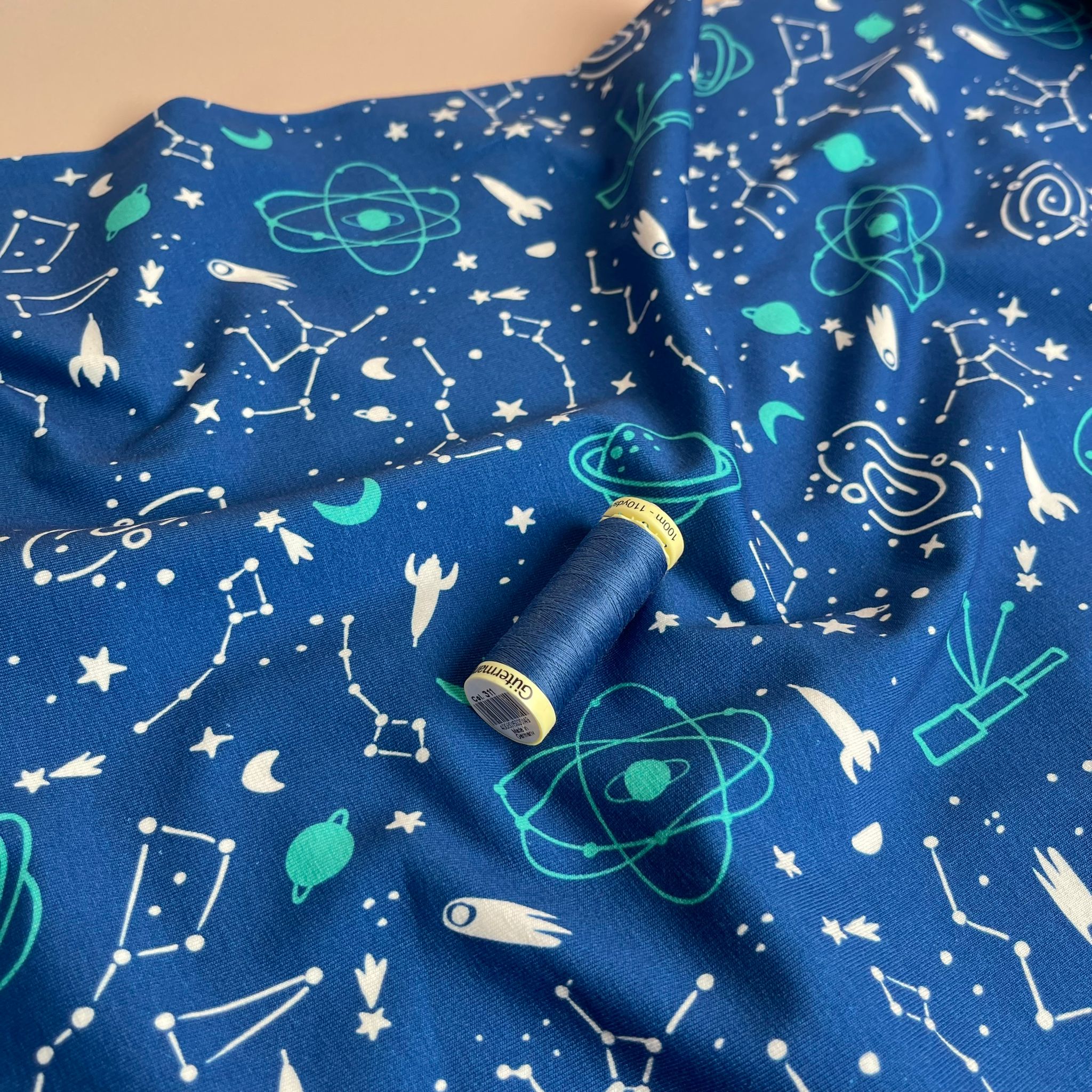 Danish Design - Galaxy Cotton Jersey Fabric