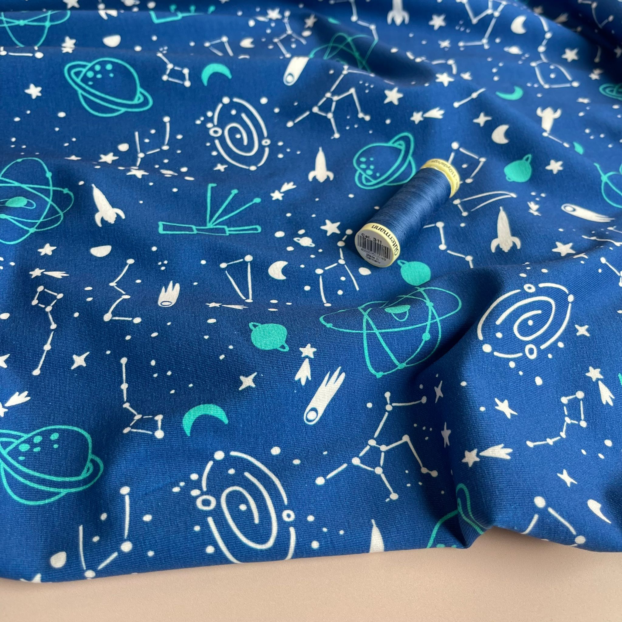Danish Design - Galaxy Cotton Jersey Fabric