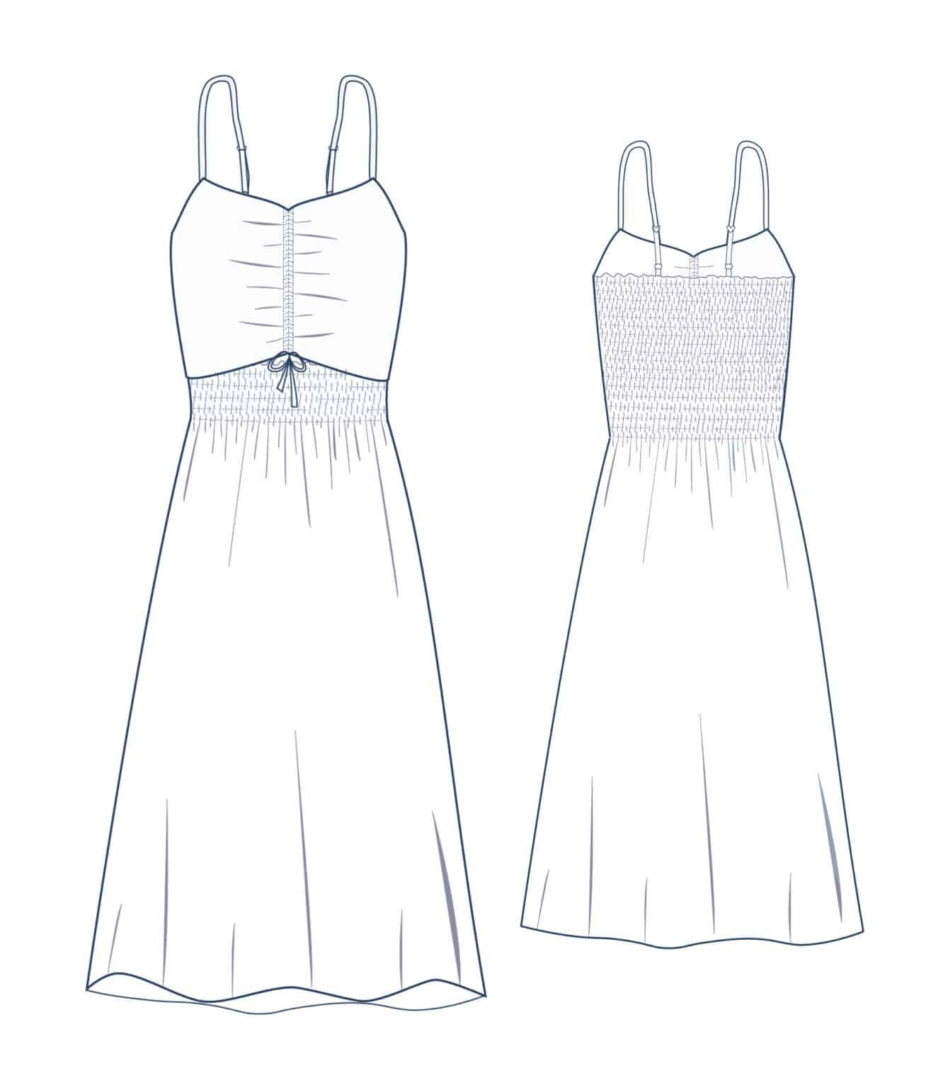 Lise Tailor - Poleen Dress Sewing Pattern