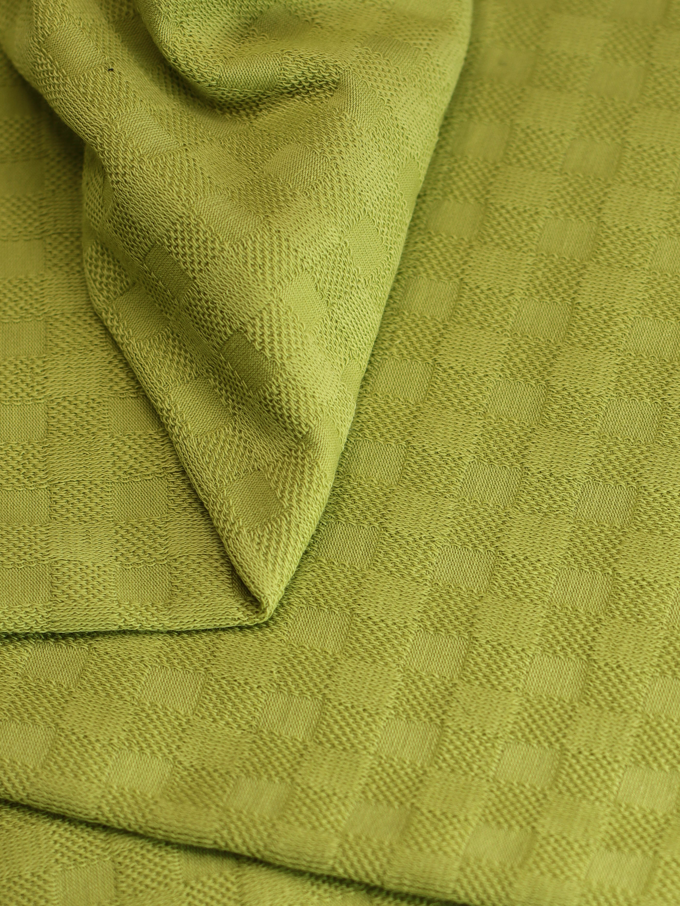 Mind The MAKER - Chess Knit Organic Cotton Knit in Mellow Moss