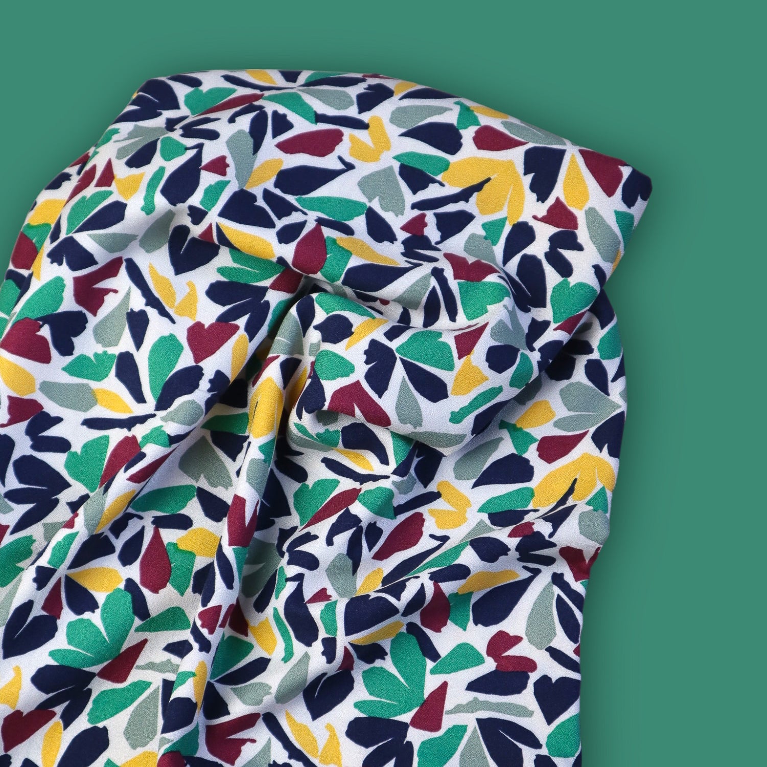 Mind The MAKER - Petra Green ECOVERO™ Viscose Leia Crepe