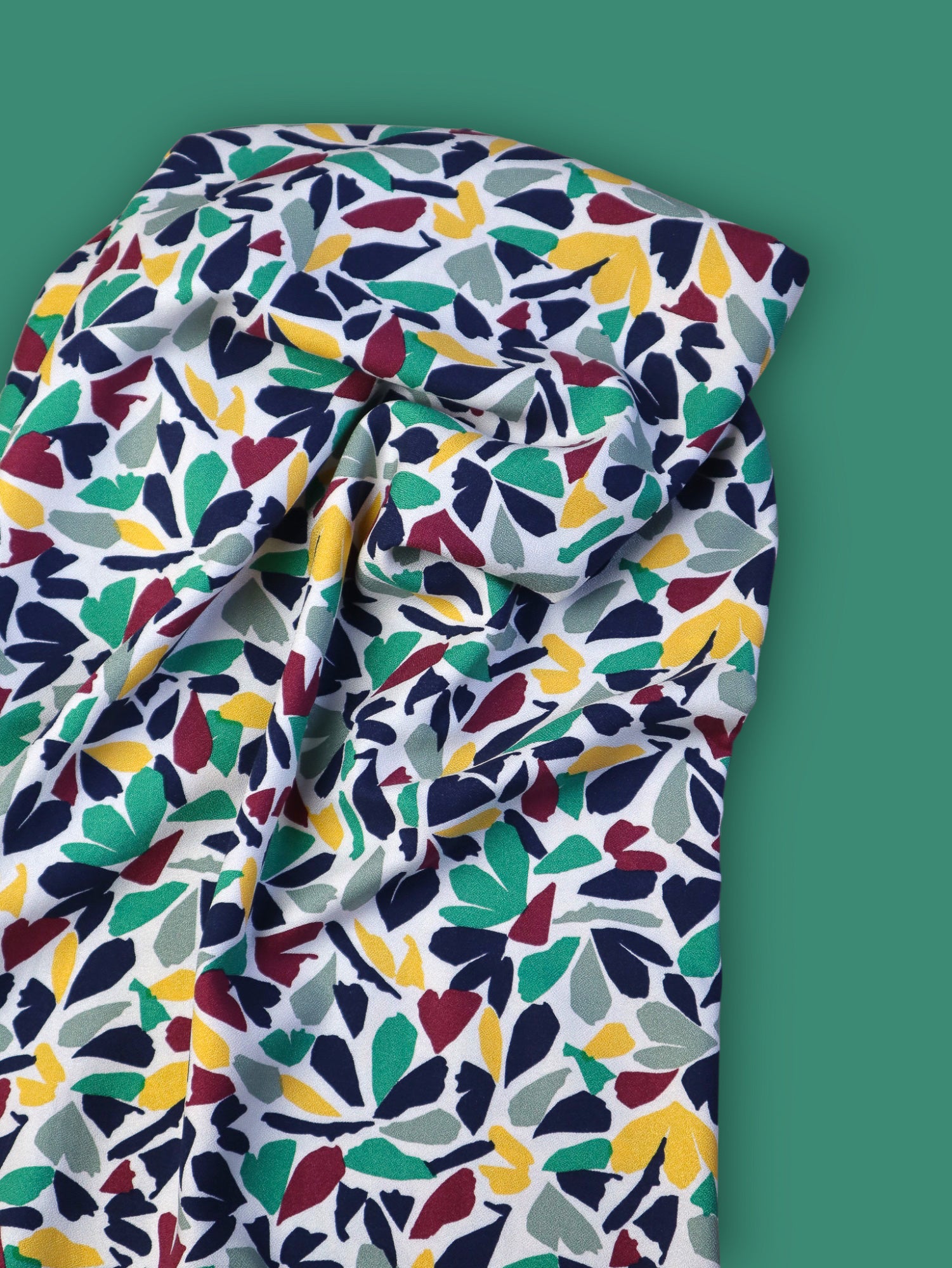 Mind The MAKER - Petra Green ECOVERO™ Viscose Leia Crepe