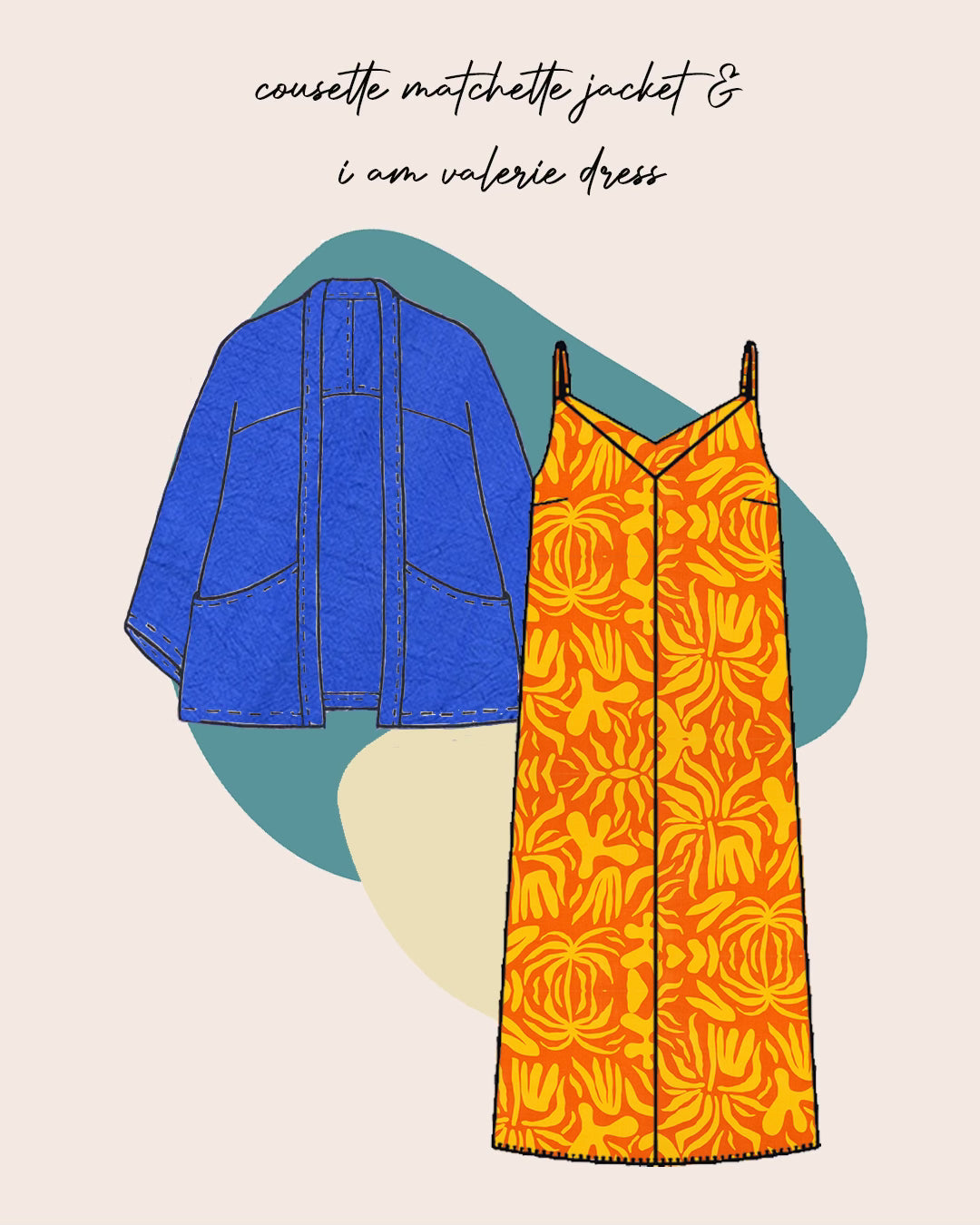 Golden Vacation Viscose Poplin Fabric
