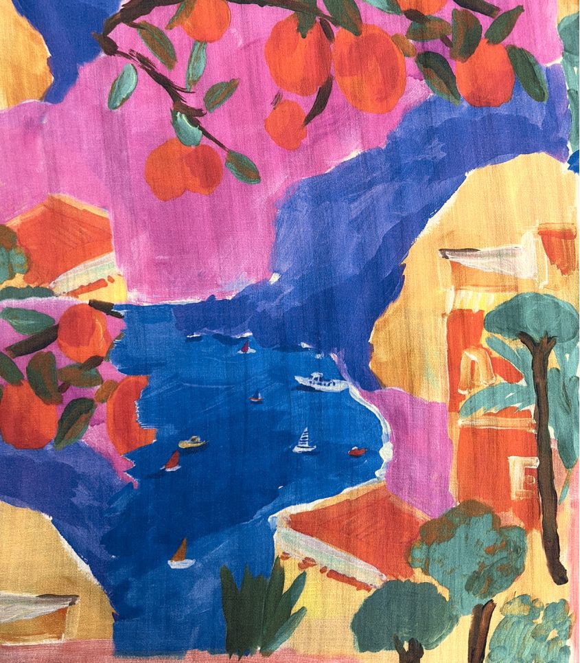 Cousette - Capri Textured Viscose Fabric