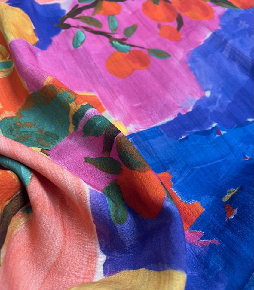 Cousette - Capri Textured Viscose Fabric