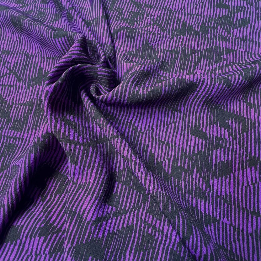 Cousette - Incantation Purple Viscose crepe