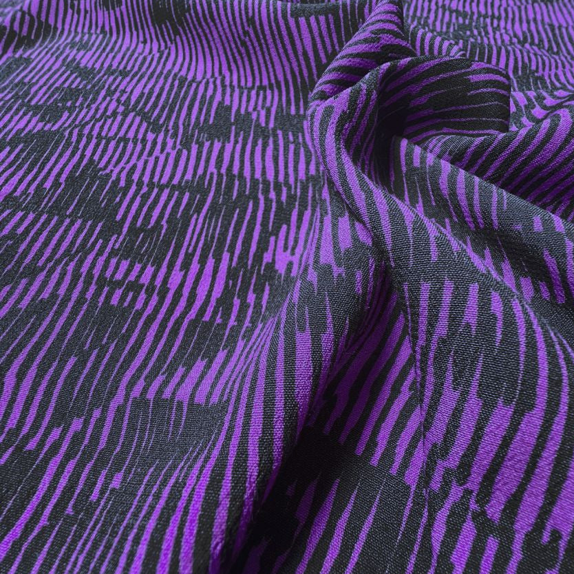 Cousette - Incantation Purple Viscose crepe
