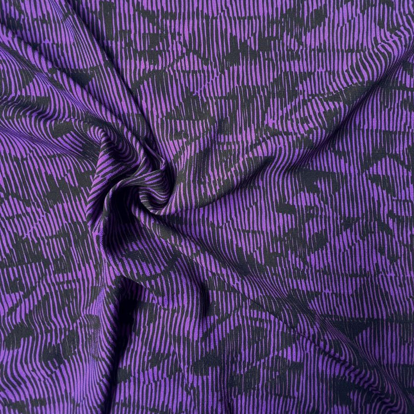Cousette - Incantation Purple Viscose crepe