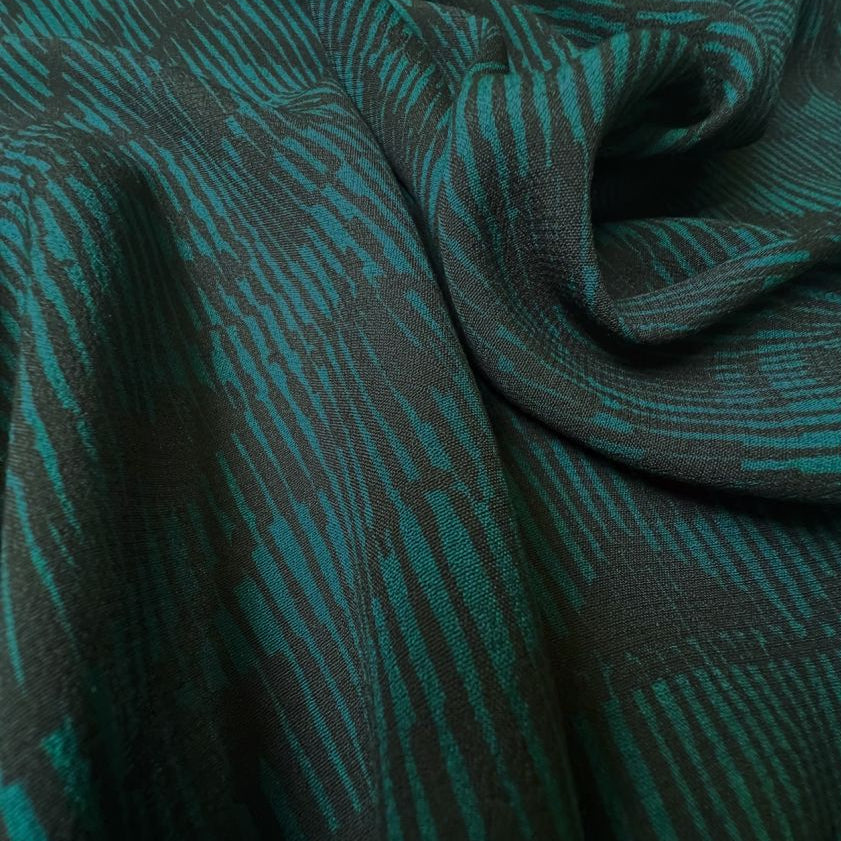 Cousette - Sortilège Mystic Green Viscose crepe