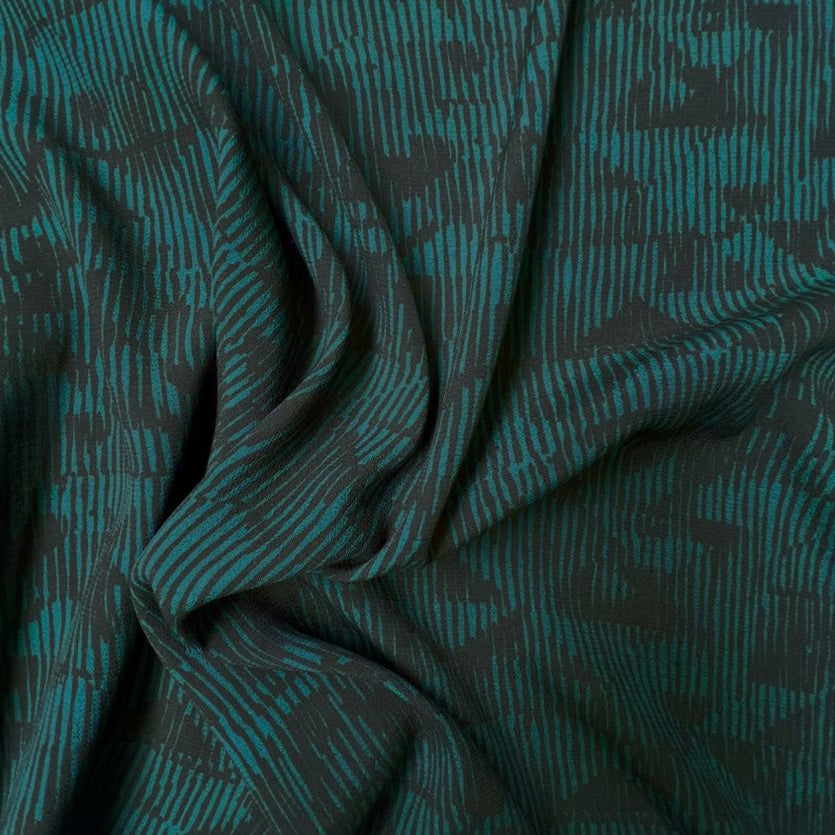 Cousette - Sortilège Mystic Green Viscose crepe
