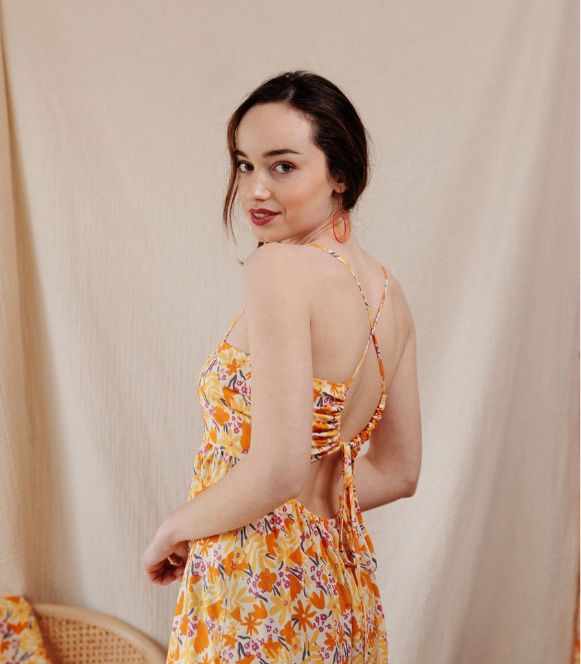 Cousette - Sunflowers Viscose Fabric