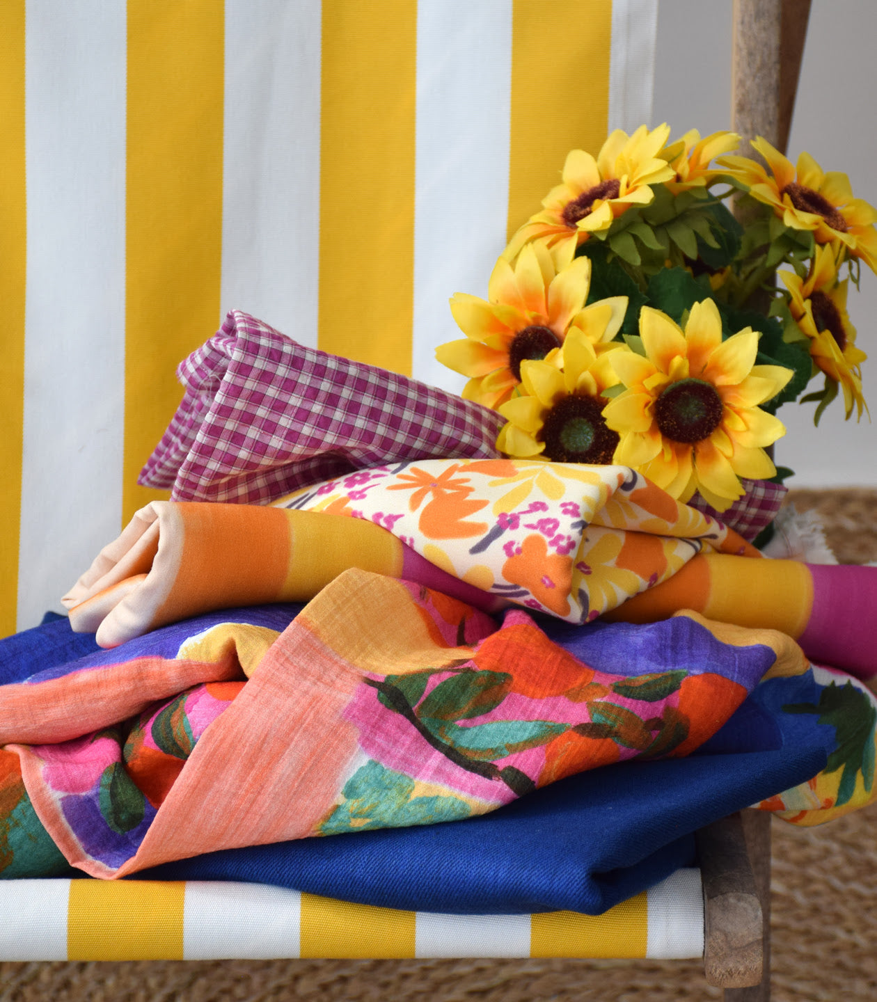 Cousette - Capri Textured Viscose Fabric
