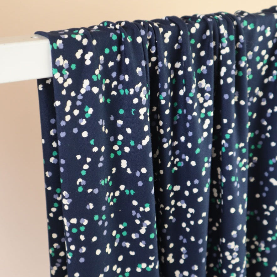 Mind The MAKER - Valo Indigo Night ECOVERO™ Saja Viscose Jersey