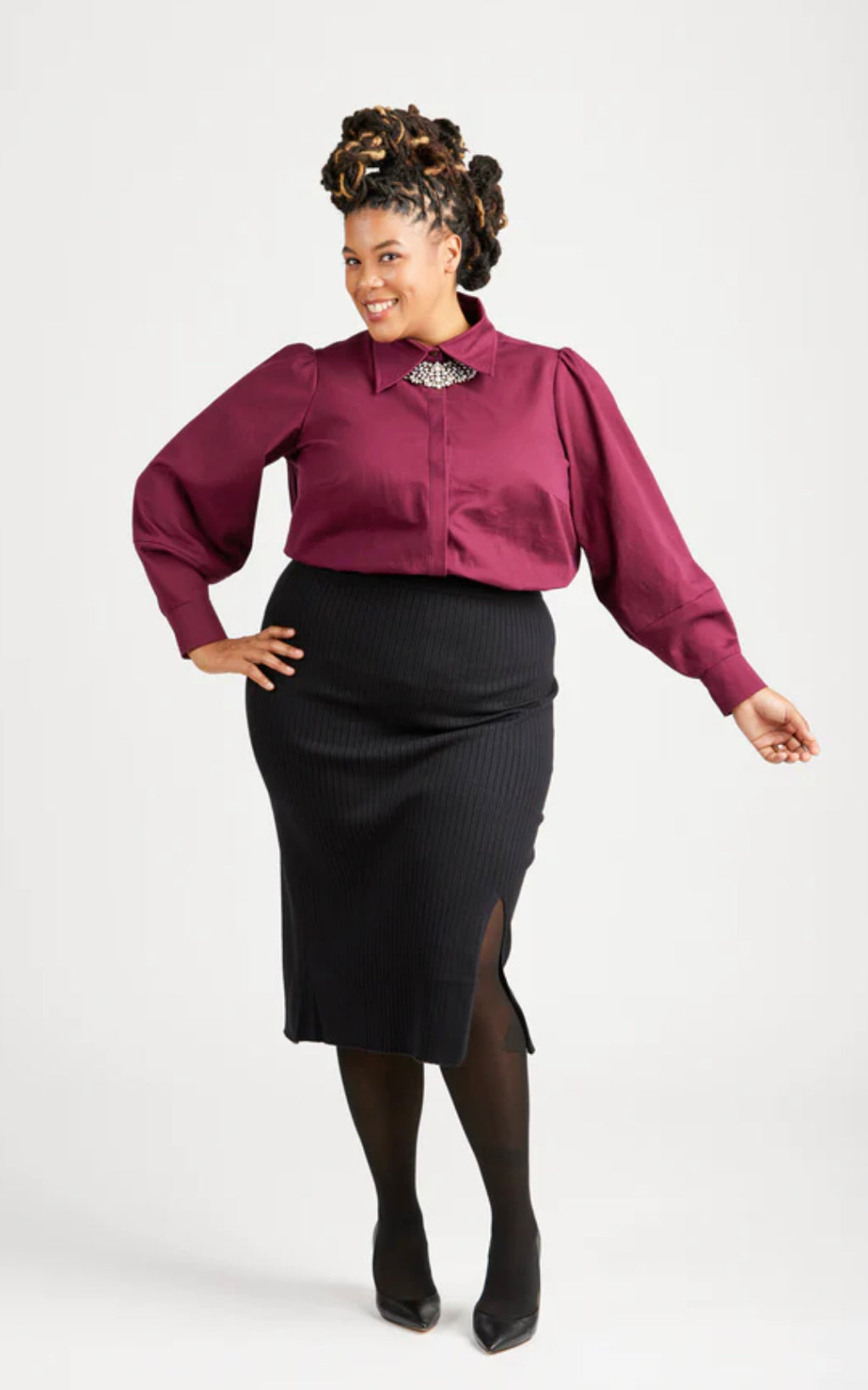 Cashmerette Vernon Shirt Sewing Pattern 12-32
