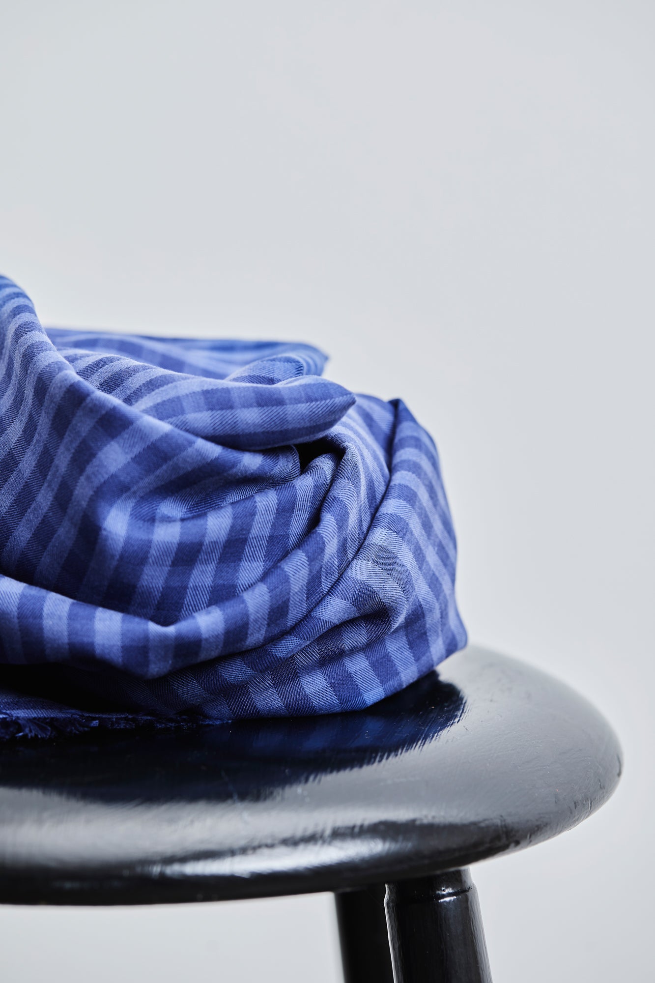 Meet MILK - Lapis Two Tone Check with TENCEL™ Lyocell fibres